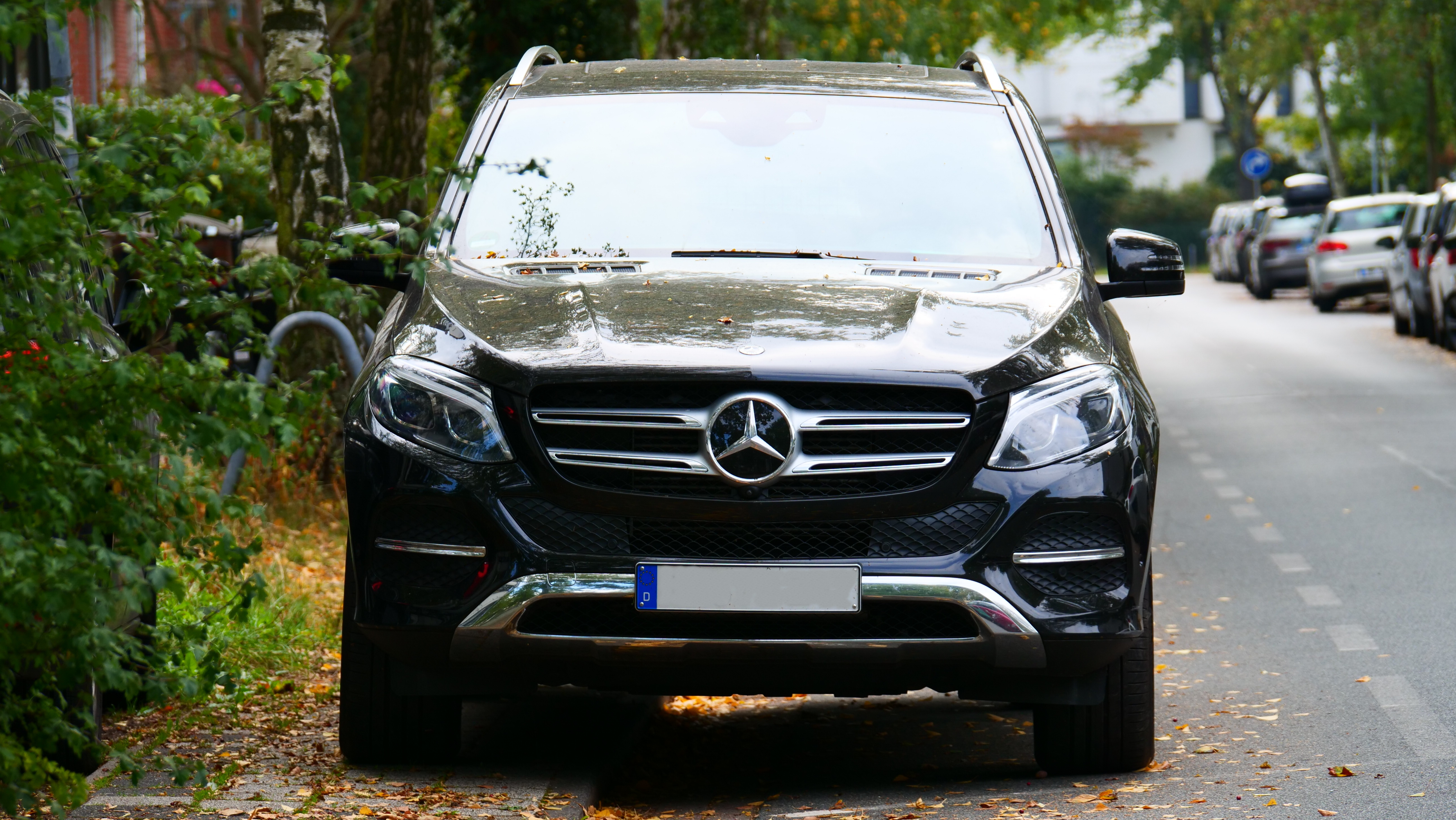Mercedes GLS schwarz